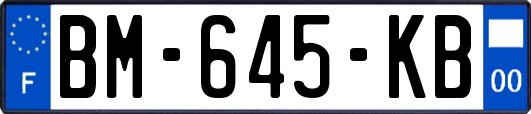 BM-645-KB