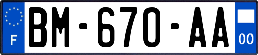 BM-670-AA