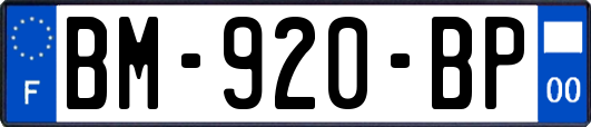 BM-920-BP