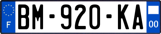 BM-920-KA