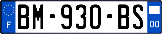 BM-930-BS