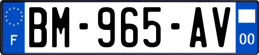 BM-965-AV