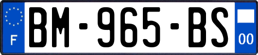 BM-965-BS