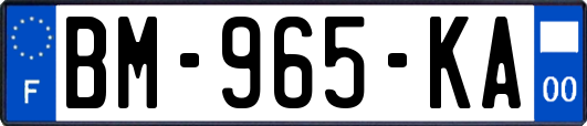 BM-965-KA