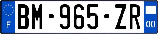 BM-965-ZR