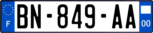 BN-849-AA