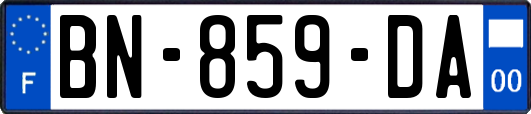 BN-859-DA
