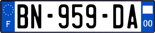 BN-959-DA