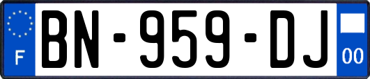 BN-959-DJ