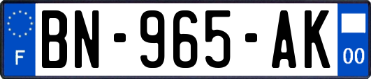 BN-965-AK