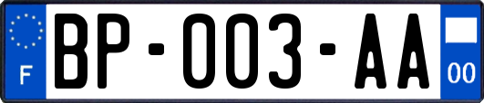 BP-003-AA