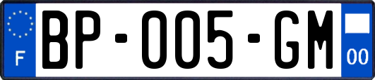 BP-005-GM