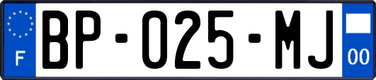 BP-025-MJ