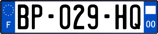 BP-029-HQ