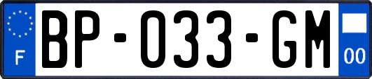 BP-033-GM