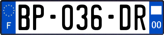 BP-036-DR