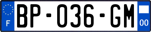 BP-036-GM