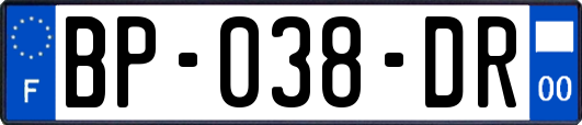 BP-038-DR