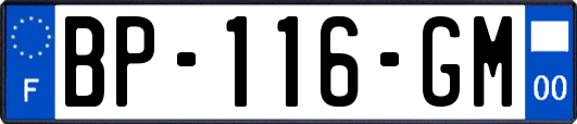 BP-116-GM