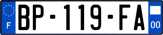 BP-119-FA