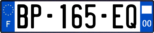 BP-165-EQ