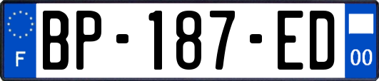 BP-187-ED