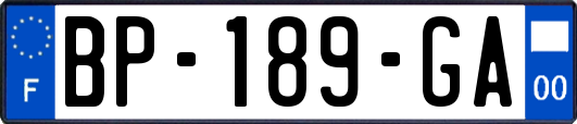 BP-189-GA