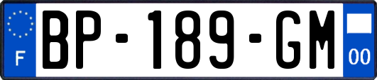 BP-189-GM