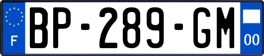 BP-289-GM