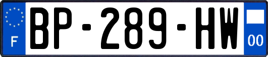 BP-289-HW