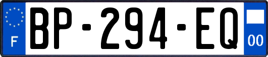 BP-294-EQ