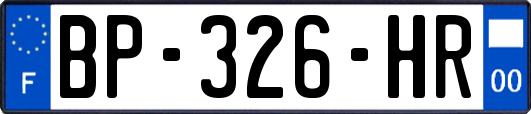 BP-326-HR