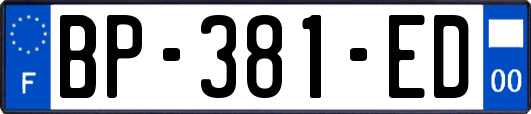 BP-381-ED