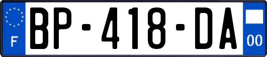 BP-418-DA