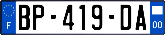 BP-419-DA