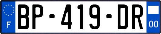 BP-419-DR