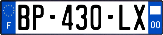 BP-430-LX