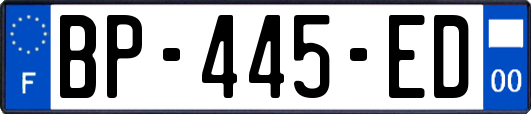 BP-445-ED