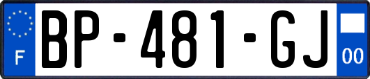 BP-481-GJ