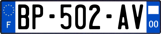 BP-502-AV