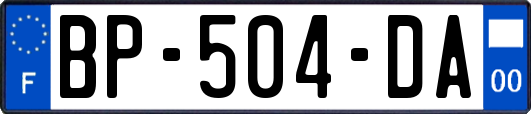 BP-504-DA