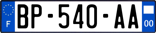 BP-540-AA