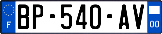 BP-540-AV