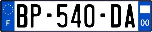 BP-540-DA