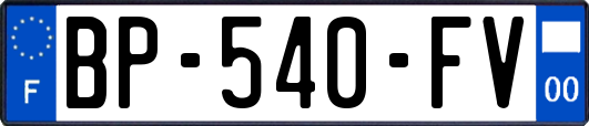 BP-540-FV