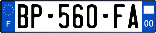 BP-560-FA