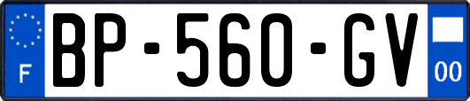 BP-560-GV