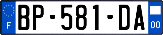 BP-581-DA