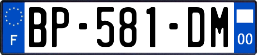 BP-581-DM