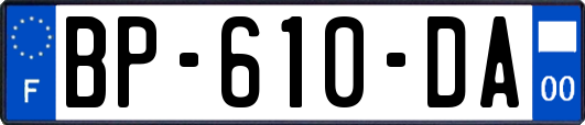 BP-610-DA